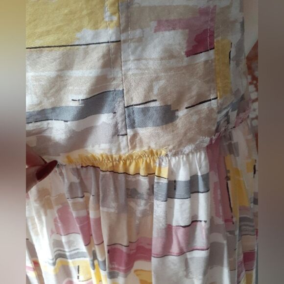 Moon River Viscose Blend Voluminous Maxi Dress - Picture 3 of 16